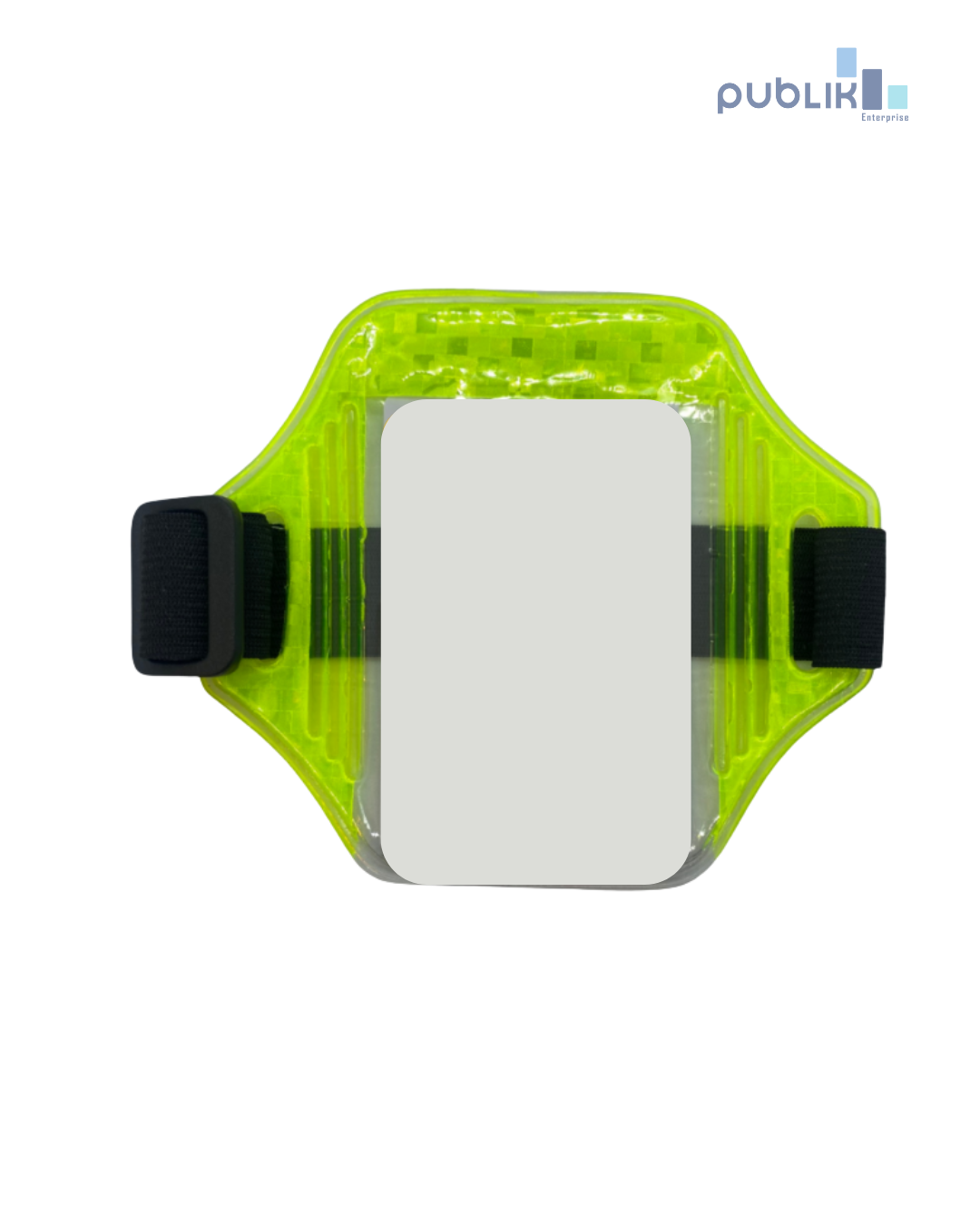 Brazalete reflectivo vertical